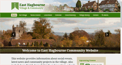 Desktop Screenshot of easthagbourne.net