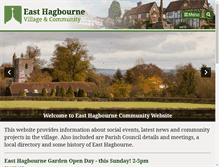 Tablet Screenshot of easthagbourne.net